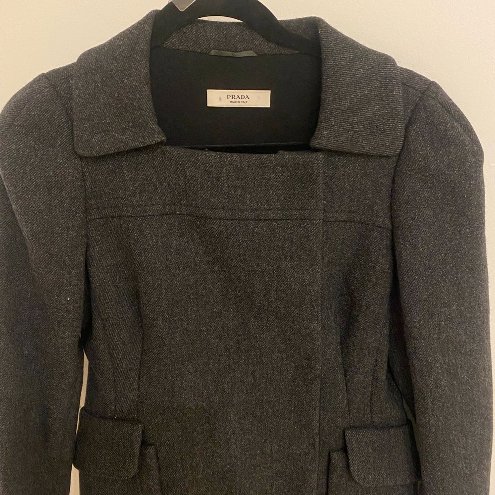 Prada coat from the real real